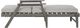 Signature Design by Ashley® Visola Gray Fabric/Polyethylene Outdoor Chaise Lounge-3