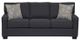 Dynasty Furniture Dark Blue Sofa-0