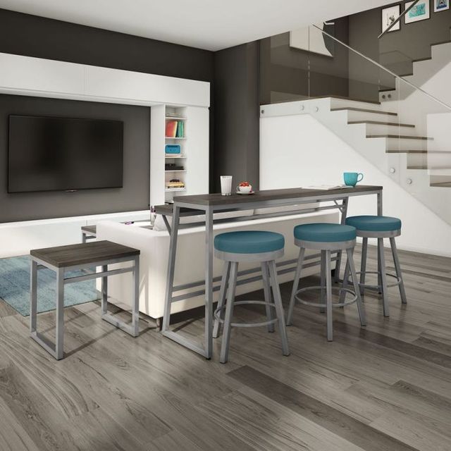 Amisco Customizable Rudy Swivel Bar Stool-2