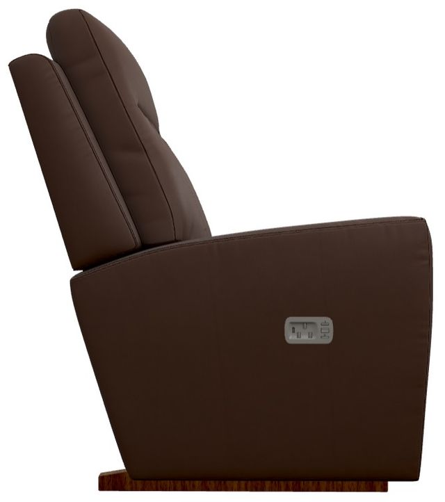 La-Z-Boy® Kodie Chestnut Power Rocking Recliner with Headrest and Lumbar-2