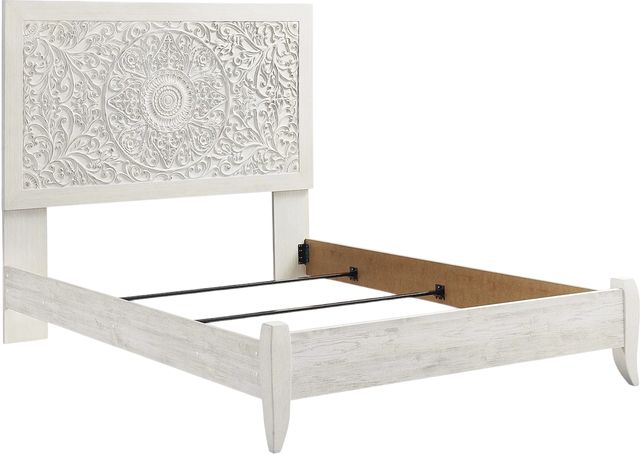 Signature Design by Ashley® Paxberry Whitewash King Panel Bed-1