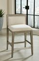 Hammary® Hidden Treasures Gray Counter Stool-1