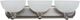 YHD Glacier Point Ivory Cloud/Satin Nickel 3-Light Incandescent Vanity Lighting-3