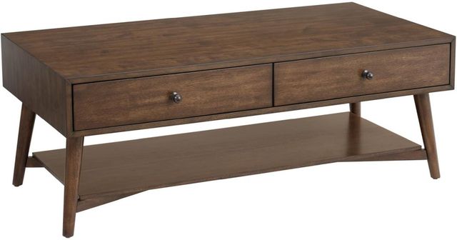 Martin Svensson Mid-Century Modern Espresso Cocktail Table-0