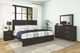 Signature Design by Ashley® Belachime 3 Piece Dark Charcoal King Bedroom Set-4