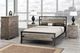 Titus Furniture Distressed 39" Twin Platform Bed-1