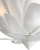 Currey & Company Agave Marjorie Skouras Tijereta Gesso White Chandelier-5