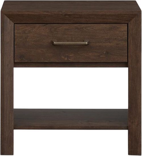 Magnussen Home® Llewellyn Columbian Walnut Open Nightstand-2