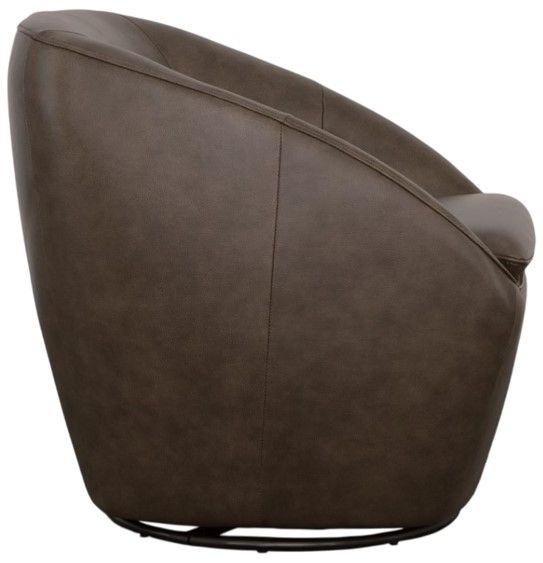 Flexsteel® Wade Milk Chocolate Swivel Chair-3