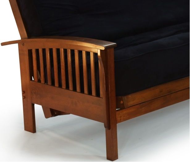 Night & Day Furniture™ Winchester Black Walnut Queen Nesting Futon-1