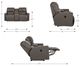 La-Z-Boy® Cade Ocean Manual Reclining Loveseat with Console-2