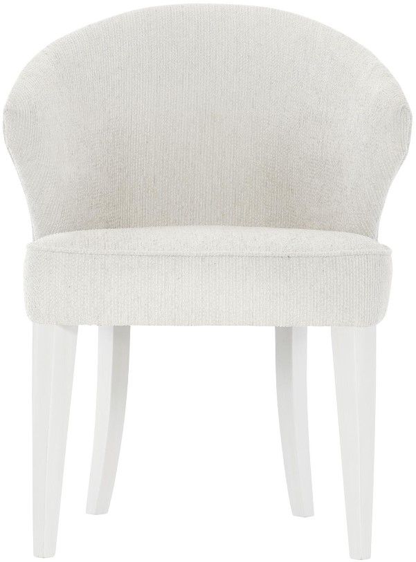 Bernhardt Silhouette Eggshell/White Arm Chair-1