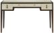 Currey & Company Evie Dark Walnut and Ivory Shagreen Desk-0