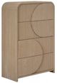 Furniture of America® Tangentry Natural Four-Drawer Chest-0