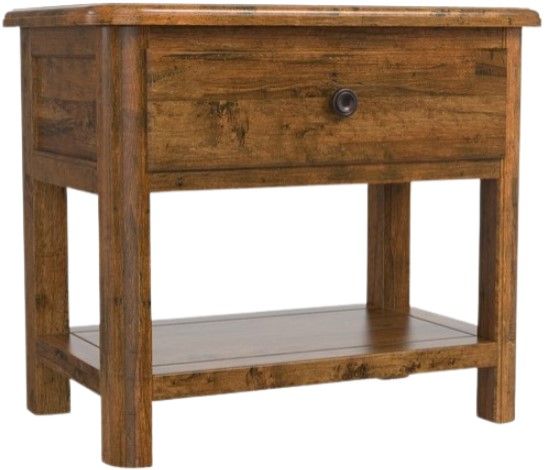Bassett® Furniture Customizable BenchMade Heritage Bedside Table-0