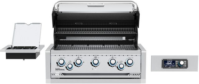 Broil King® Imperial™ QS 590 5-Burner Stainless Steel Built In Natural Gas Grill-1