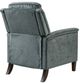 Olliix by Madison Park Salina Charcoal Push Back Recliner-4