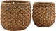 Dovetail Furniture Fernley 2-Piece Natural Basket Set-0