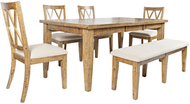 Jofran Inc.Telluride 6-Piece Gold Dining Set-0