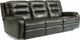 Flexsteel® Arlo Black Reclining Sofa-0