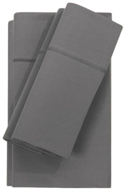 BEDGEAR® Dri-Tec® Performance® 4-Piece Gray Split Head Queen Sheet Set-3