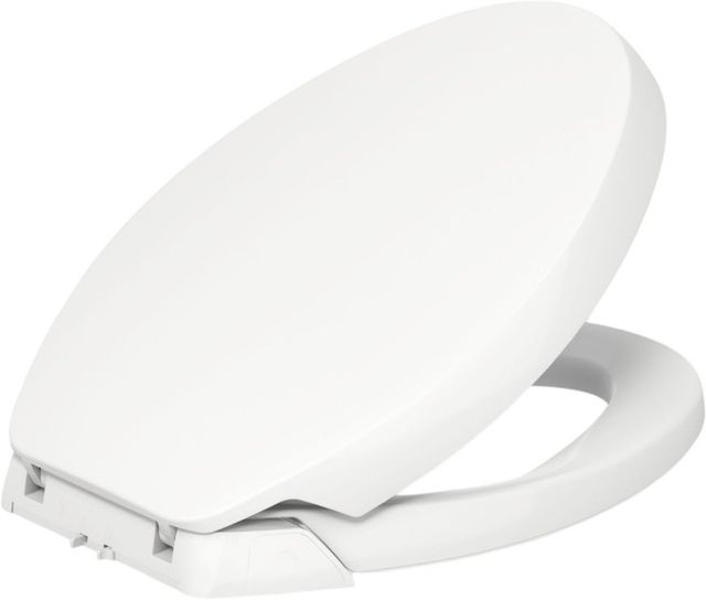 KOHLER® Purefresh® White Deodorizing Elongated Toilet Seat-1