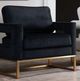 Diamond Sofa® Lake Black/Gold Accent Chair-0