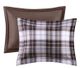 Olliix by Madison Park Essentials Parkston Brown Twin/Twin XL 3M Scotchgard Down Alternative All Season Comforter Set-2