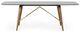 VIG Furniture Modrest Kipling Walnut Glass Dining Table-1