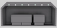 Vent-A-Hood® Designer Series 54" Gunsmoke Wall Mounted Range Hood-2