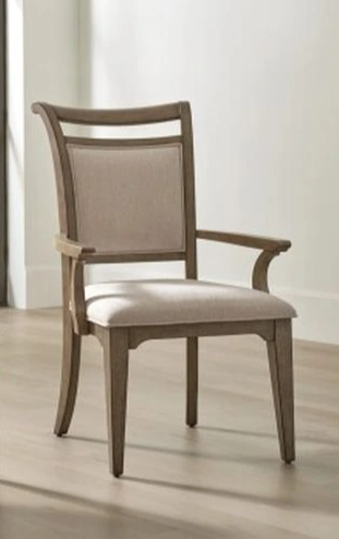 Carmine Phifer Upholstered Back Arm Chair - Thumbnail 3