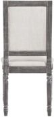 ACME Furniture Leventis Cream/Weathered Gray Dining Side Chair-4