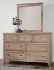 Vaughan-Bassett Woodbridge Clear Maple 7-Drawer Dresser-1
