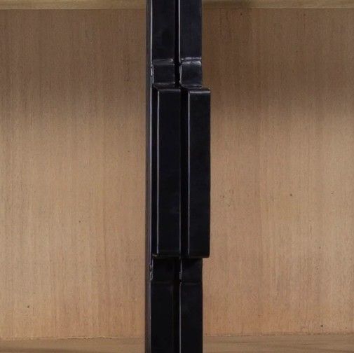 Porter International Designs Coburn Natural Bar Cabinet-2