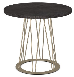 Amisco Customizable Calypso Thermo Fused Laminate End Table