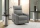 Monarch Specialties Inc. Dark Grey 31" Upholstered Manual Reclining Chair-1