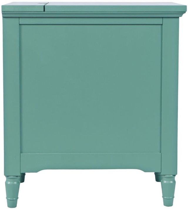 Jofran Inc. Westport Fern Green Power Chairside Table-3