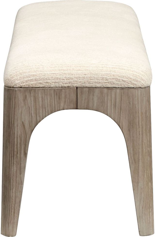 Magnussen Home® Braelyn Camino Opal/Dorian Gray Bench with Upholstered Seat-2