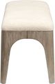 Magnussen Home® Braelyn Camino Opal/Dorian Gray Bench with Upholstered Seat-2