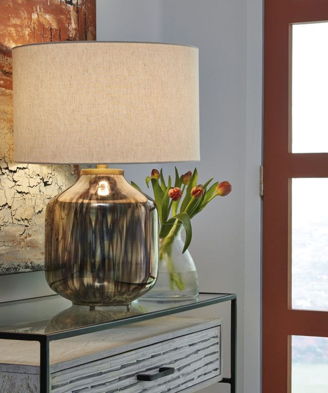 Signature Design by Ashley® Jadstow Black/Silver Table Lamp-2