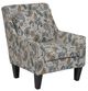Dynasty Furniture Beige/Blue/Gold Chair-0