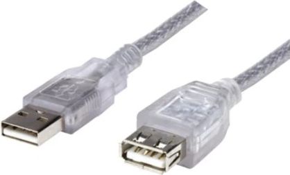 Manhattan 6 Ft. A-Male to A-Female USB 2.0 Cable-0