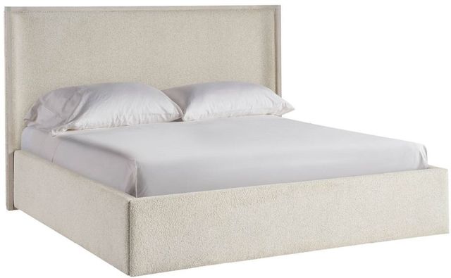 Universal Explore Home™ Avaline Owen Sheldon Ivory/White Oak Queen Storage Panel Bed-0