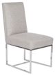 Vanguard® Furniture Michael Weiss Colton Light Gray/Stainless Steel Side Chair-0
