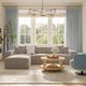 TOV Furniture Mindy Taupe Modular Loveseat-1