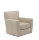 Soft Line 4821 Ivory All Leather Swivel Chair-2