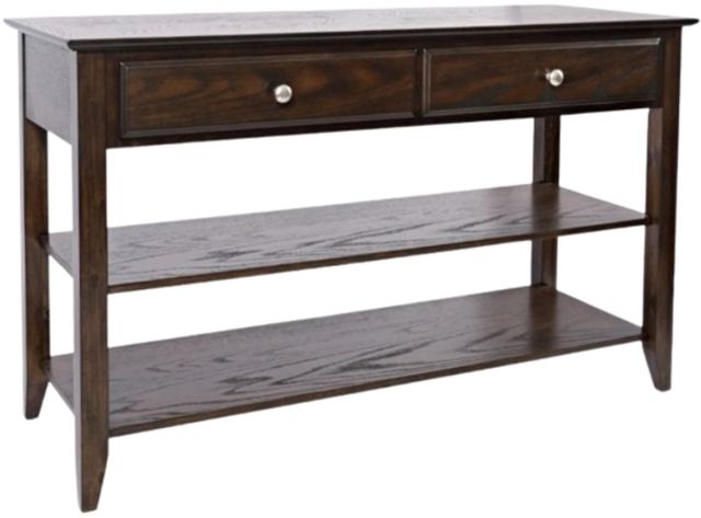 Jofran Inc. Espresso Brown Sofa Table-0
