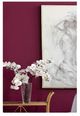 A & B Home Cream Faux Orchid-1