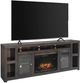 Aspenhome® Avery Loft Ghost Black Fireplace Console-0