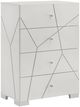 Crown Mark Ayla Gloss White Chest-0